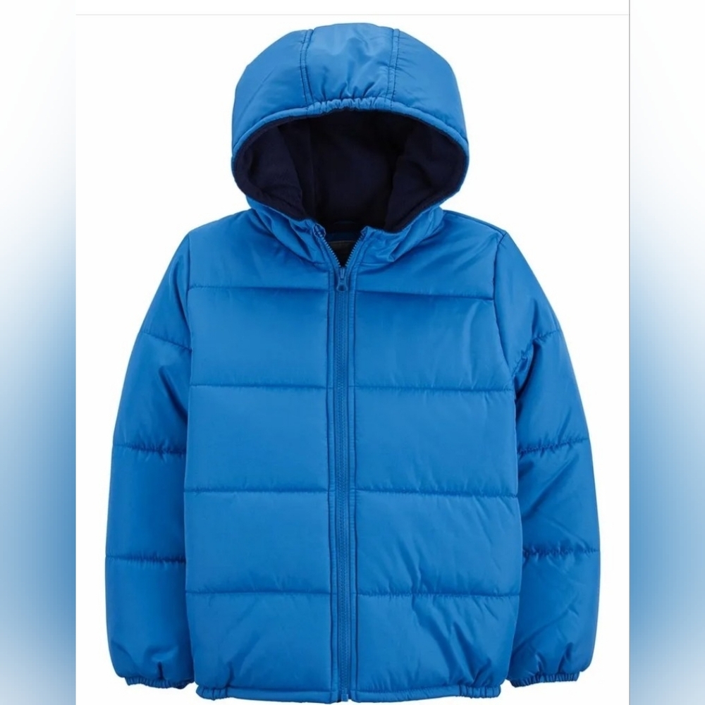 Carter's Blue Puffer Jacket Size 7